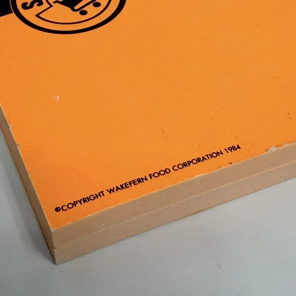 40 Vtg Shop Rite Sale Tags Signs Advertising Price 1984 Wakefern Orange Neon 8